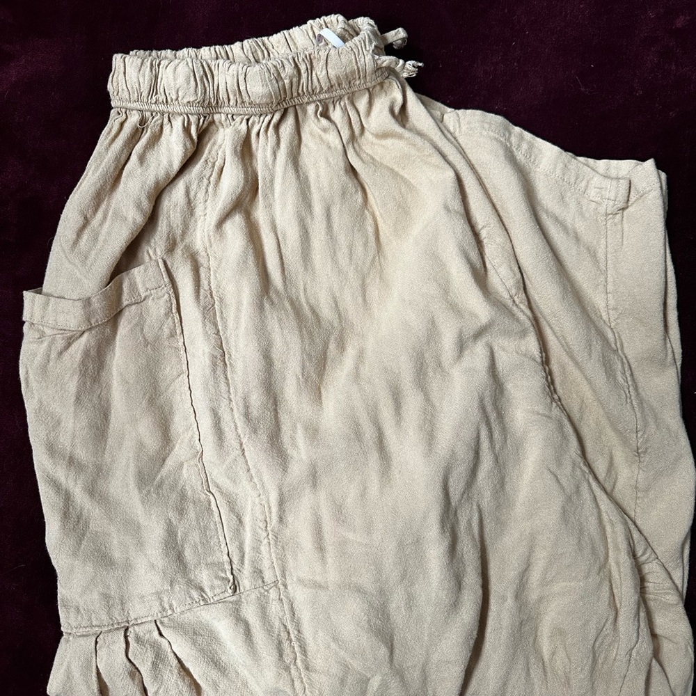 Free People Quinn pants (khaki color)